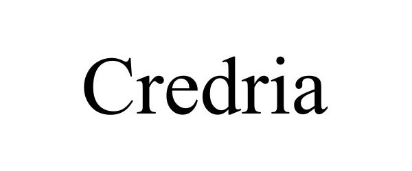 Trademark Logo CREDRIA