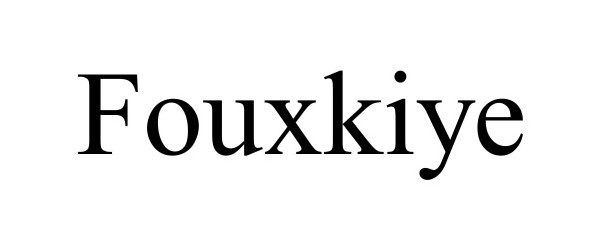 Trademark Logo FOUXKIYE