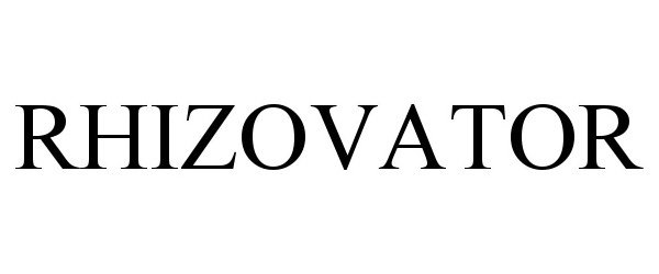 Trademark Logo RHIZOVATOR