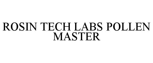  ROSIN TECH LABS POLLEN MASTER