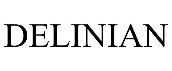 Trademark Logo DELINIAN