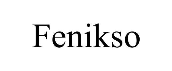 Trademark Logo FENIKSO