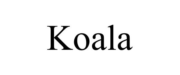 Trademark Logo KOALA