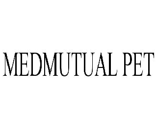 Trademark Logo MEDMUTUAL PET