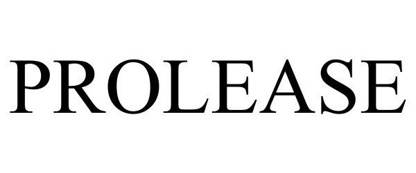 Trademark Logo PROLEASE