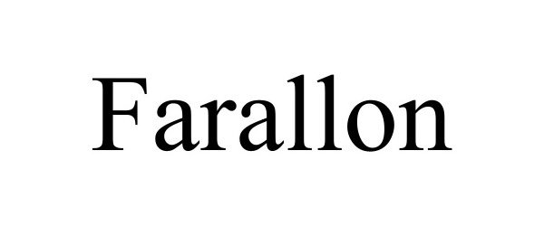 Trademark Logo FARALLON
