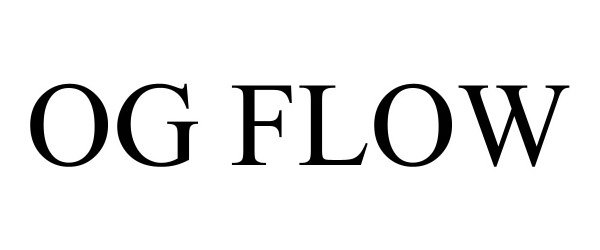 Trademark Logo OG FLOW