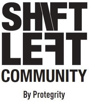 Trademark Logo SHIFT LEFT COMMUNITY BY PROTEGRITY