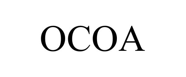 Trademark Logo OCOA