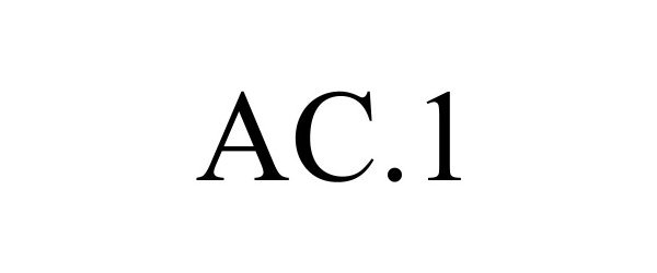 Trademark Logo AC.1