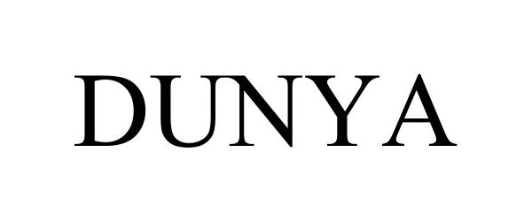 Trademark Logo DUNYA