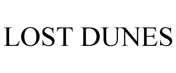 Trademark Logo LOST DUNES