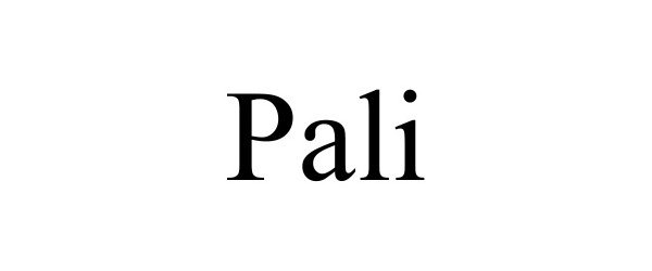 Trademark Logo PALI