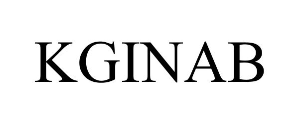 Trademark Logo KGINAB