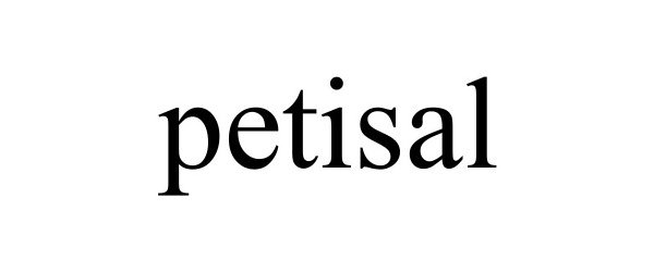 Trademark Logo PETISAL