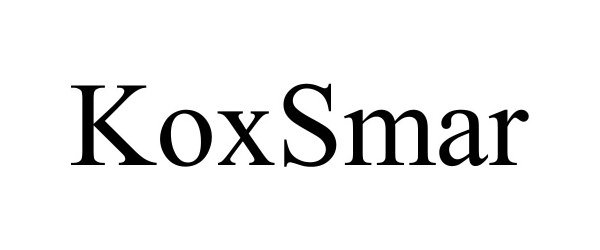 Trademark Logo KOXSMAR