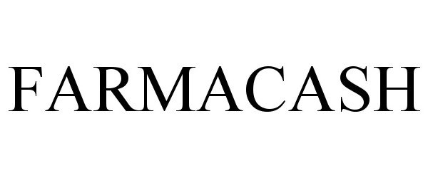 Trademark Logo FARMACASH