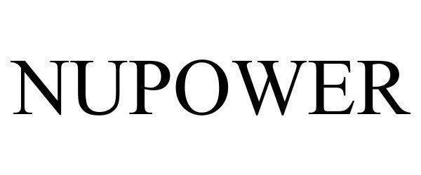 Trademark Logo NUPOWER