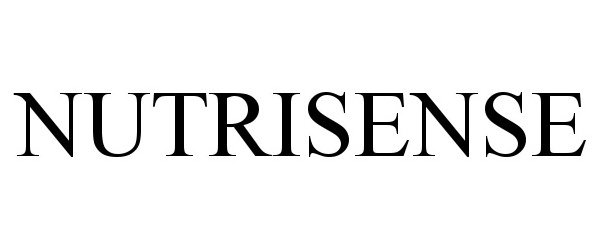 Trademark Logo NUTRISENSE