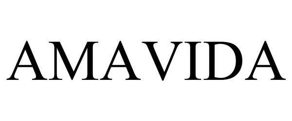 Trademark Logo AMAVIDA