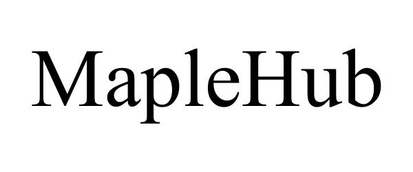 Trademark Logo MAPLEHUB
