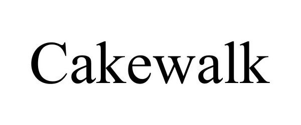 Trademark Logo CAKE WALK