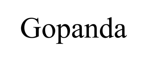 Trademark Logo GOPANDA