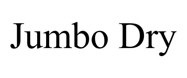 Trademark Logo JUMBO DRY