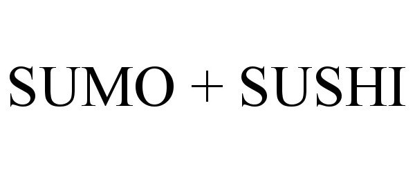 Trademark Logo SUMO + SUSHI