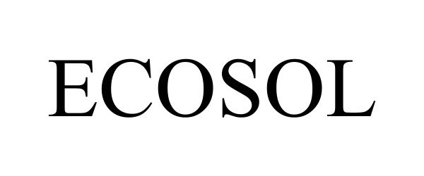 Trademark Logo ECOSOL