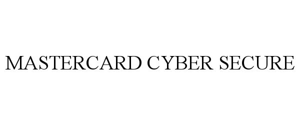  MASTERCARD CYBER SECURE