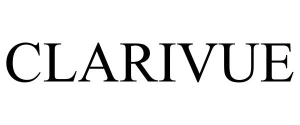Trademark Logo CLARIVUE