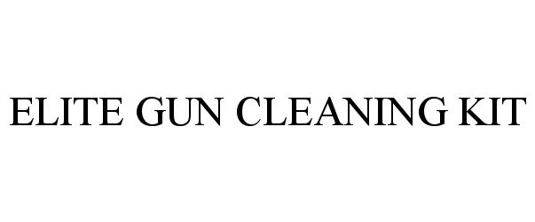  ELITE GUN CLEANING KIT