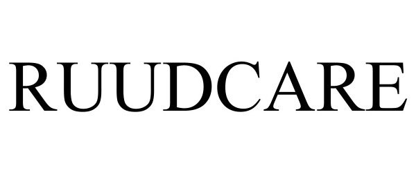 Trademark Logo RUUDCARE