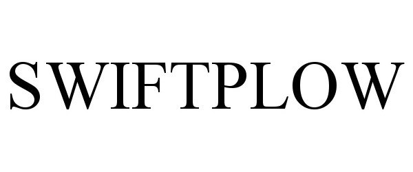Trademark Logo SWIFTPLOW