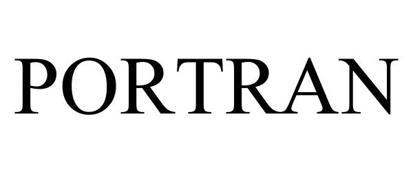 Trademark Logo PORTRAN