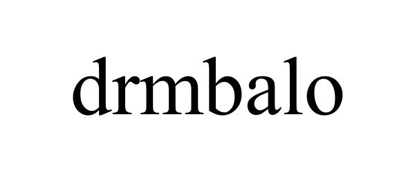  DRMBALO