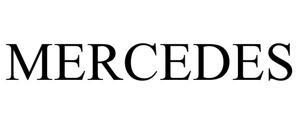 Trademark Logo MERCEDES