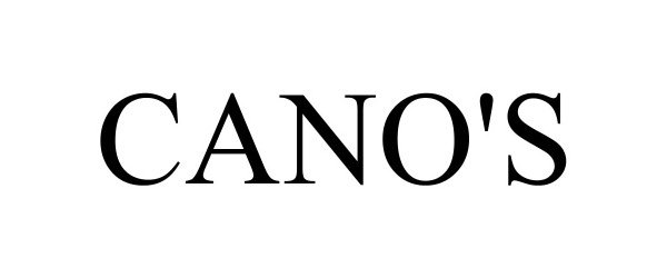 Trademark Logo CANO'S