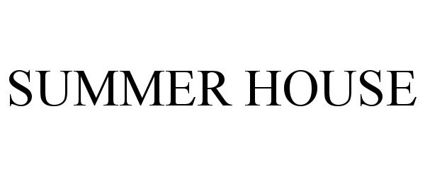 Trademark Logo SUMMER HOUSE