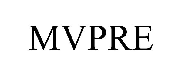 Trademark Logo MVPRE