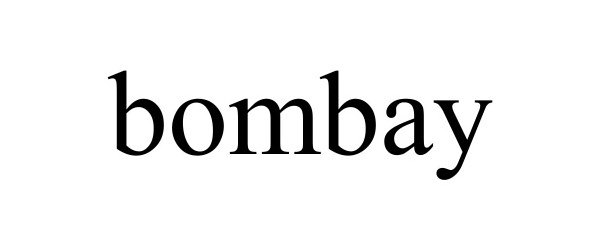 Trademark Logo BOMBAY