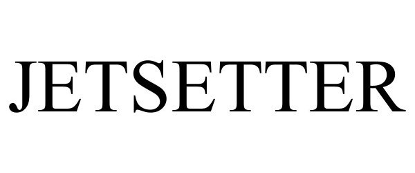Trademark Logo JETSETTER
