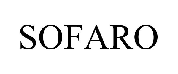 Trademark Logo SOFARO