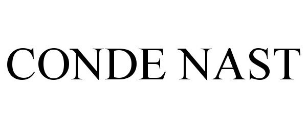 Trademark Logo CONDE NAST