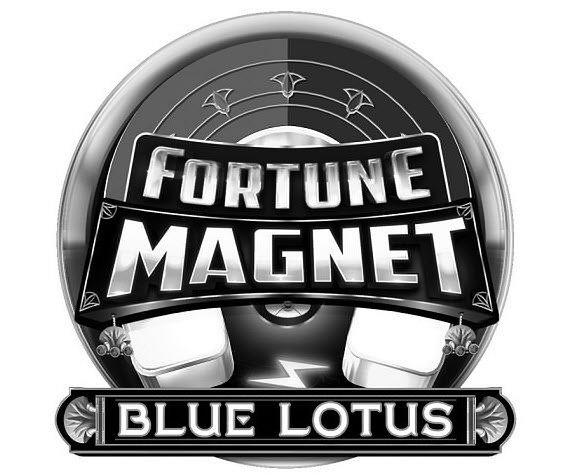  FORTUNE MAGNET BLUE LOTUS