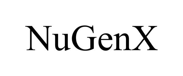 Trademark Logo NUGENX