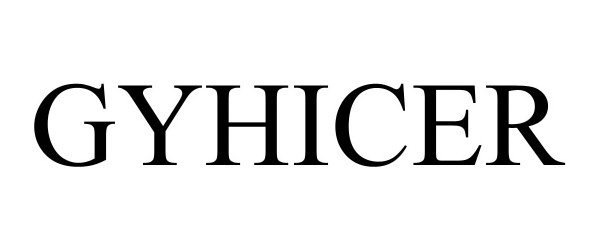 Trademark Logo GYHICER