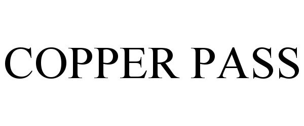 Trademark Logo COPPER PASS