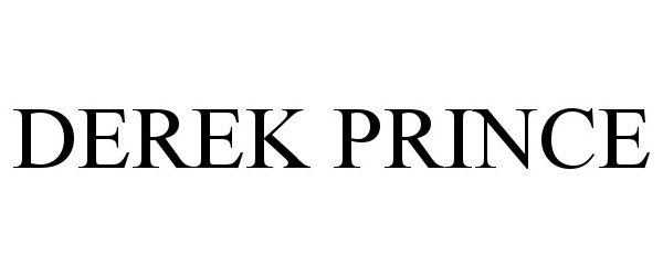 Trademark Logo DEREK PRINCE